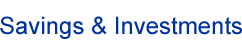 Savings & Investments