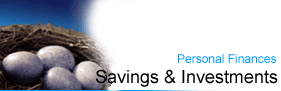 Personal Finances - Savings & Investments
